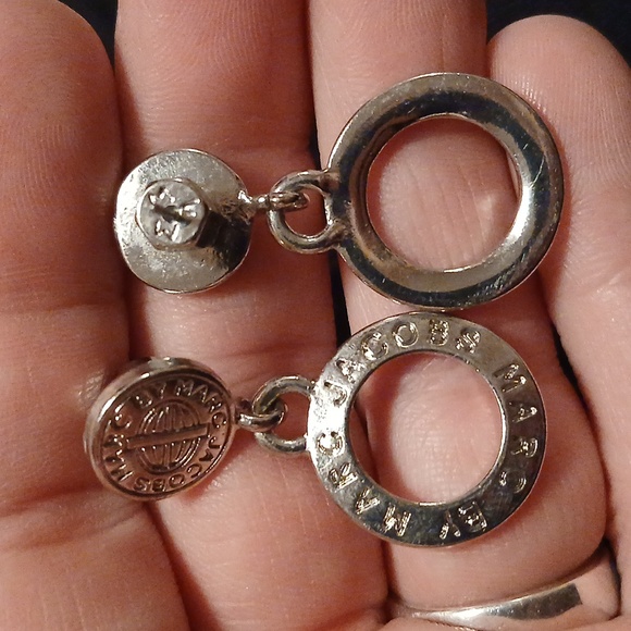 Marc Jacobs Jewelry - Marc Jacobs silver toned post earrings